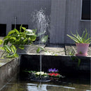 Solar Water Pump Fountain Outdoor Fountain for Garden Decoration G9B4