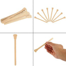 10Pcs Waxing Wax Wooden Disposable Bamboo Sticks Hair Removal Wax Stick