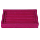 Display box of jewelry rings cufflinks storage box Organizer without lid -  B5Q4