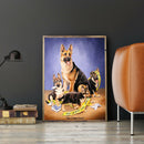5D DIY Full Drill Diamond Painting Dog Cross Stitch Embroidery Kits (C1138)