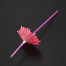 10 Cocktail Umbrella Straw Tropical Hawaiian Party Accessories Random Color