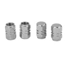 8PCS Aluminum Car Wheel Tyre Valve Dust Caps Stems Covers - 2 COLOR