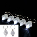 LED Light Lamp White Bright Mini Keychain Flashlight Key Ring L9N2. A3M9