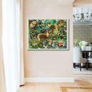 5D DIY Full Drill Diamond Painting Deer Nature Cross Stitch Decor (06)