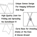 Stainless Steel Garbage Bag Storage Bracket Portable Outdoor Camping Garbag