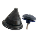 2pc 50mm Faster Lawnmower Sharpen Stone ABS Blade