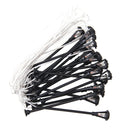 6cm Height 20Pcs Single Head Lamp Lamppost Light for Garden Park Scene 1/100