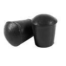 Rubber Furniture Table Foot Cover Tips Protector 15mm Inner Dia 4 Pcs M4Z8