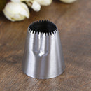 1PC Heart-shape Stainless Steel DIY Ice Piping Pastry Nozzles Cake Making ToF Hn
