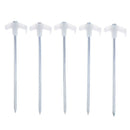 5X Rope Buckle Travel Ground Pin Outdoor Equipment Night Vision Tent Nail OZ