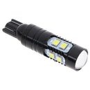 2Pcs 50W 6000K T10  LED HID White Backup Reverse Lights Bulb S o1J Gw