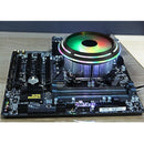Jonsbo Cr-901 256 Color Automatic Change Rgb Light Cpu Radiator 12Cm Silent