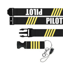 remove before flight fashion pilot lanyards for key neck strap id card badge*LJ