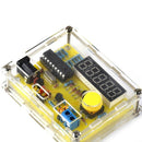 1Hz-50MHz Crystal Oscillator Tester Frequency Counter Meter DIY Kits with Case