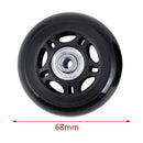 2 Set Luggage Suitcase Replacement Wheels Axles and Wrench Repair set OD 68