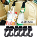 2x Universal Car Back Seat Headrest Hangerâ€Storage Hooks Groceries Bag Hand OZ