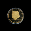 US President Donald Trump Commemorative Coin Collection Coins Souvenir Gifts LJ