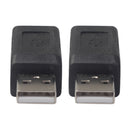 2xUSB Printer Port Type A Male USB Type B Female Connector Adapter Converter