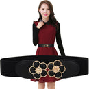 Women Elastic Wasit Belt Waistband Wide Elegant Belt Cummerbunds For Women D_3C