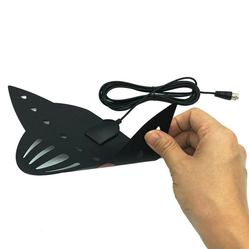 Digital Indoor HD TV Antenna 80 Miles Range, Support 1080P UHF VHF Freeview HDTV