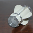 Curtain Rod Roman Rod Decoration Head Rod Plug Aluminum Alloy Flower Head D D7M5