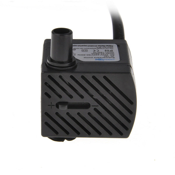 EU Plug 3W Durable Submersible Water Pump f. Aquarium Rockery Fountain Fish Tank