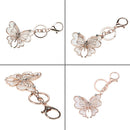 Creative Zinc Alloy Rhinestone Keychain Crystal Purse Bag Key Chain Ring