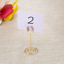 12 Pack Table Number Card Holders Photo Holder Stands Place Paper Menu Clip F5K4