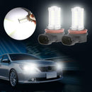 2pcs DC 12V H8 5730 33SMD White LED Car Front Fog Light DRL Headlamp Bulbs