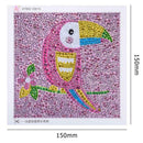 5D DIY Full Drill Special Shaped Diamond Painting Woodpecker Cross Stitch