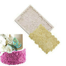 Flower Border Silicone Mold Fondant Mould Chocolate Cake Sugarcraft Decors Tools