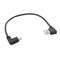 Type C 90 Degree Cable,Male to USB 3.1 C (Type C) Male Left Right Angle Syn M9Z6