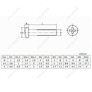 70Pcs M2.5*L4-16mm Phillips Pan Dome Head Machine Screw Kit A4 316 Stainless