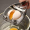 Stainless Steel Raw Egg Opener Eggshell Cracker Topper Cutter Kitchen Tool US