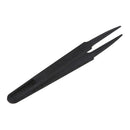 5X( Black Plastic Anti-static Tweezers Repair Tool A4S9)