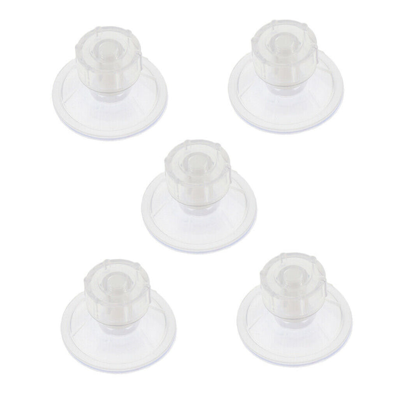 5 Pcs Glass Aquarium   Tank Breeding Separator Divider Plastic Suction Cup