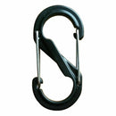 5x 8 Shape Buckle Double Gated Carabiner Key Ring Clip Hook Snap Outdoor Hi K8T3