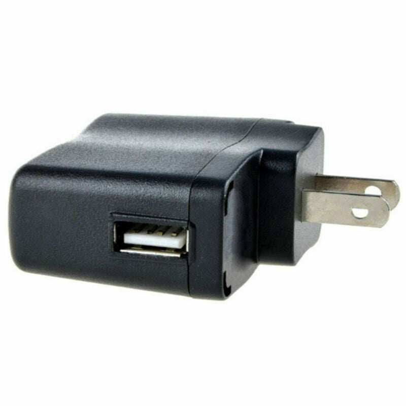 2 Pin Plug Power Adapter Charger For AC 110V-240V O1E5 500mA USB DC Xmas to N5C7