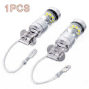 White LED H3 High Power 2x 6000k 100W 2323 Car Fog Hot Bulb DRL 1900LM Ligh V3I7