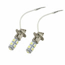 2Pc Applied H3 100W Super Bright LED Fog Tail DRL Head Car Lasting Light Bulb