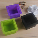 Silicone Square Toast Mould Cake Muffin Loaf Baking Pan Soap Bakewar Mold D J8M2