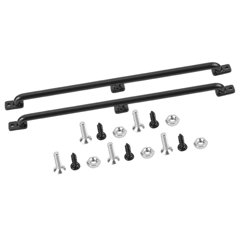 2 Pieces Metal RC Car Body Shell Handrail (L/R) for 1/10 RC Crawler Accessories