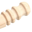 Leathercraft Round Wood Edge Slicker Multi-Size Burnisher for Leather