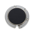 Handbag Black Crystal Decor Folding Metal Table Hook Hanger Y6Y6