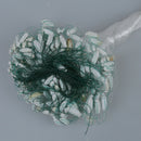 25m Clear White Green Monofilament Fishing Fish Gill Net w Float V2S7