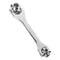 Universal Multi-function Rotating Socket Wrench 8 in 1 Working Accs 255x50mm