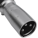3-Pin XLR Male to Female miniphone Extension cable 2M