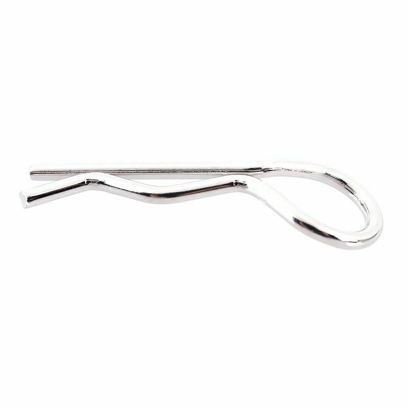 100pcs Universal 1/10th Scale Bend Body Clips Pins Metal For 1/10 HSP car C4I8