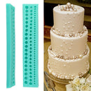 DIY String Paste Bead Clay Mold Fondant Cake Silicone Pastry Decors Moulds