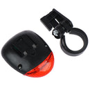 1Pc Solar Power LED Bicycle Night Cycling Safety Warning Lamp Bike Accessori Hn